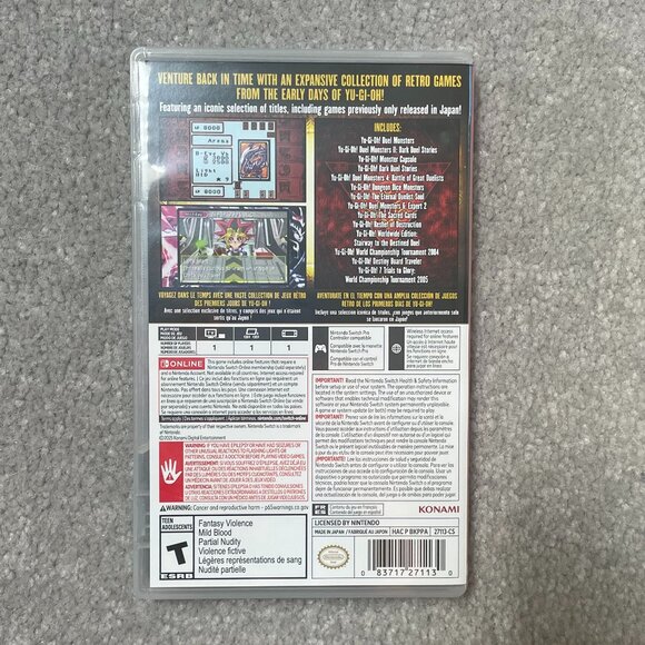 Nintendo Switch Yu-Gi-Oh! Early Days Collection Game (NO Promo Card) - Picture 2 of 4